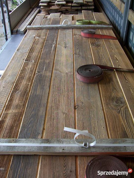 Piękna stara brązowa deska na ścianę Alldeco Warszawa