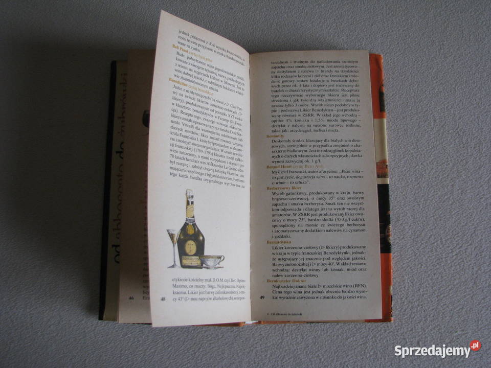 abboccato do żubrówki Wszystko o napojach Jan twarda z obwolutą małopolskie Brzegi