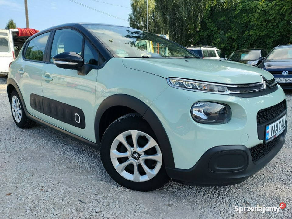 Citroen C3 Stan idealny Bezwypadek Model 2018 Bydgoszcz