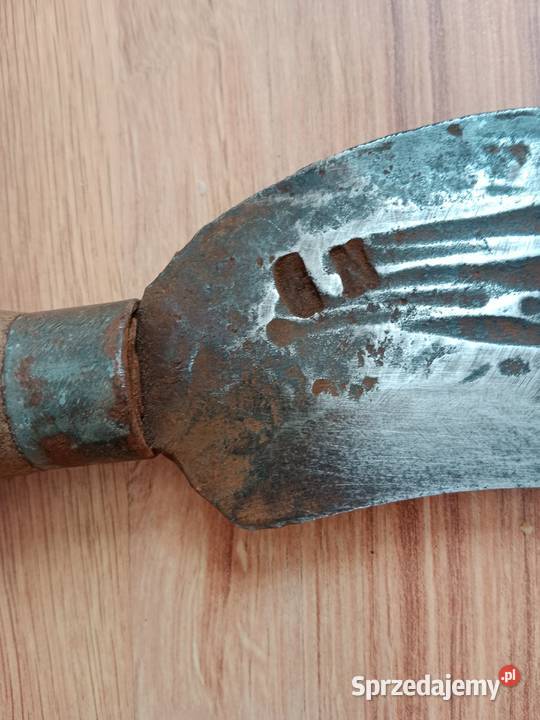 Stara maczeta kuta sygnowana antyk Miejsce Piastowe