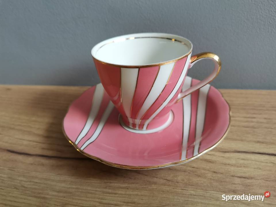 Stara filiżanka Feston Wincenty Potacki Ćmielów Porcelana i szkło