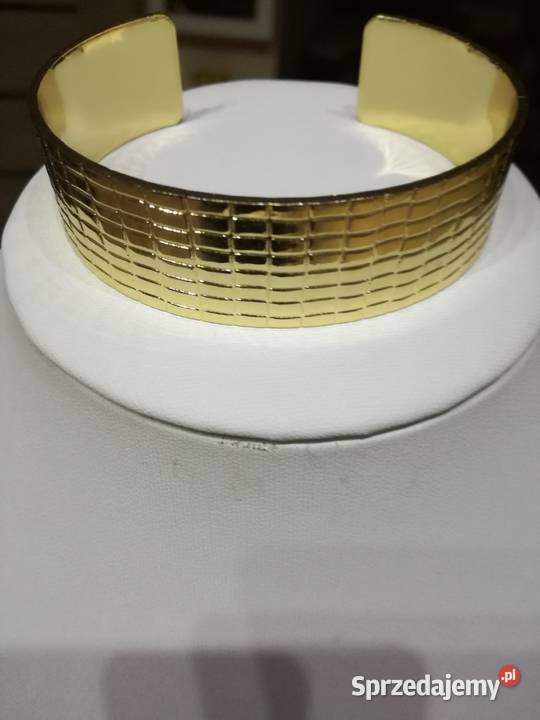 Bransoletka platerowana złotem sprzedam