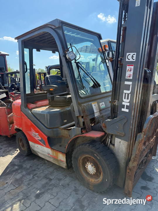 wózek widłowy HELI CPYD25 2021r udźwig 2500 gaz