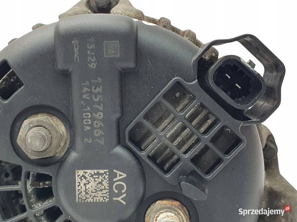 ALTERNATOR OPEL ZAFIRA C ASTRA J INSIGNIA 16 16V Chełm