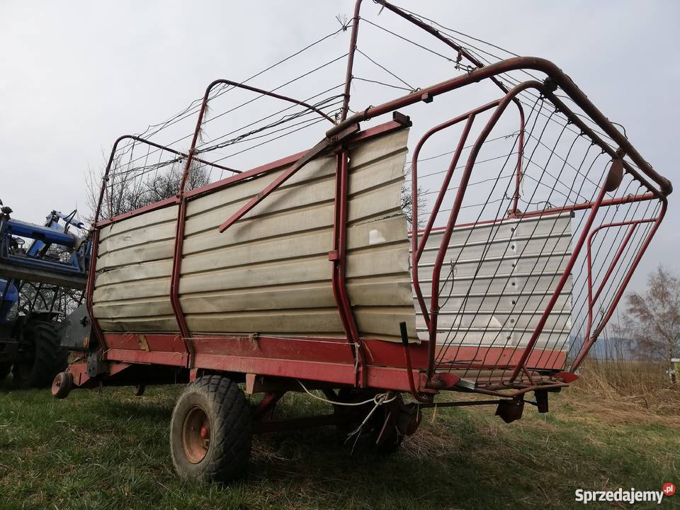 Przyczepa samozbierająca Jugosłowianka SIP PRP2 Maszyny zielonkowe dolnośląskie Międzylesie sprzedam