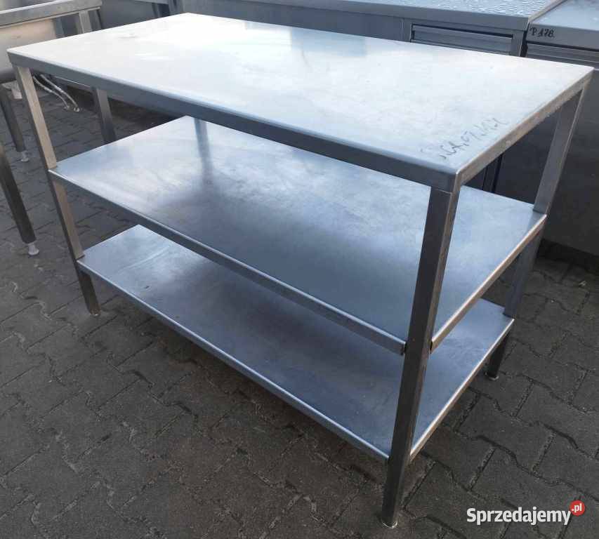 Stół gastronomiczny z półkami 1206085 Ostrów Wielkopolski