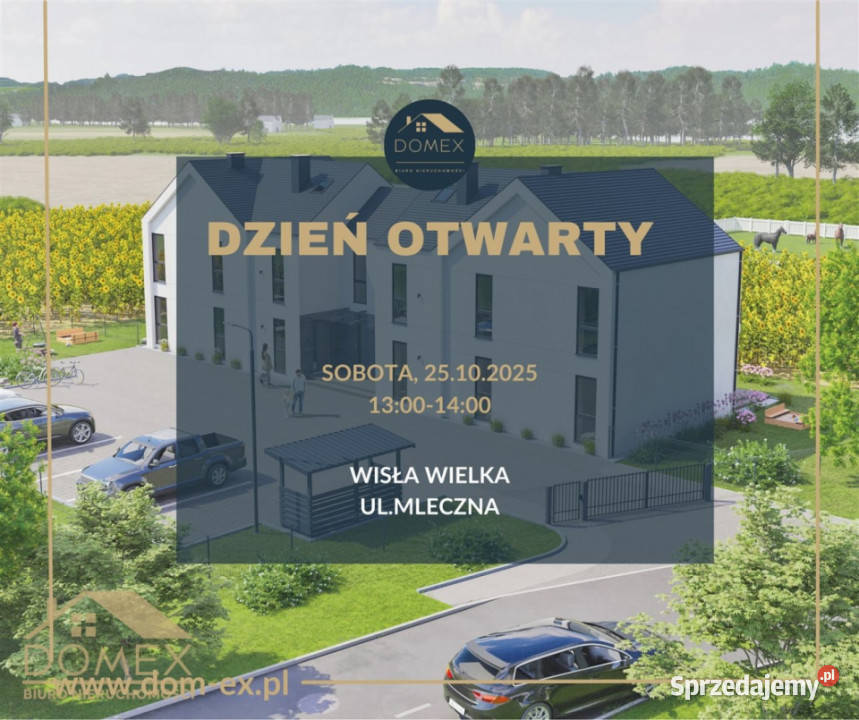Mieszkanie 8194m2 3 pok Wisła Wielka sprzedam