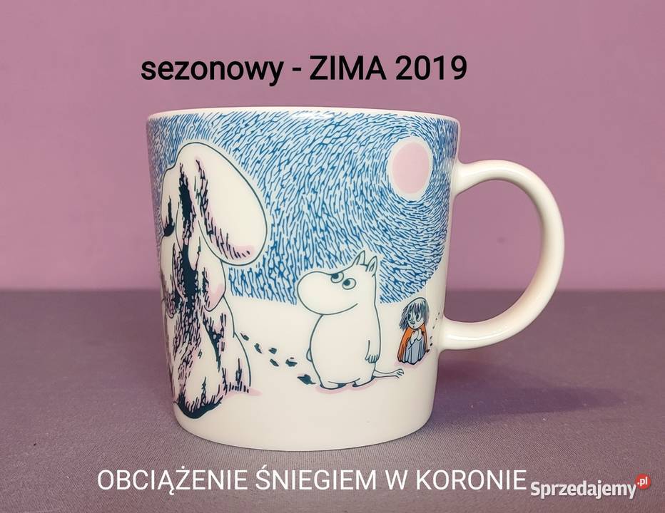Muminki KUBEK Moomin Arabia Finland ZIMA 2019 Jasień