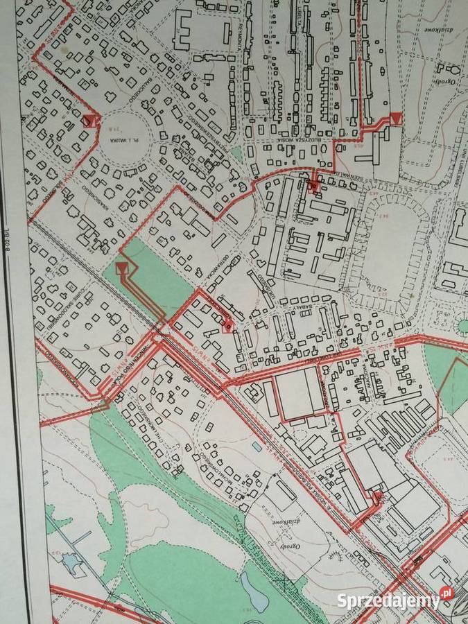 2536 Mapa Tematyczna Szczecina zachodniopomorskie Szczecin