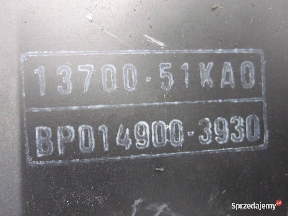 OPEL AGILA B 09r obudowa filtra powietrza