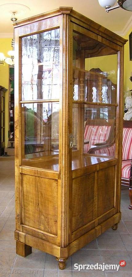 Serwantka Biedermeier orzech Sopot