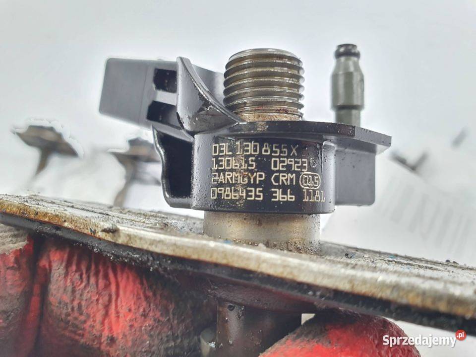 WTRYSKIWACZ AUDI A4 B8 03L130855X KOMPLET Lipno