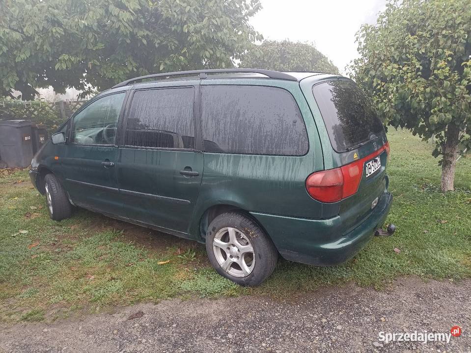 Seat Alhambra siedmioosobowy 19 TDI 110 koni relingi dachowe opolskie Pisarzowice