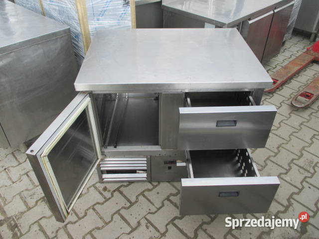 tół Roboczy Stal Nierdzewna Z Drzwiami Szuflady Ostrów Wielkopolski