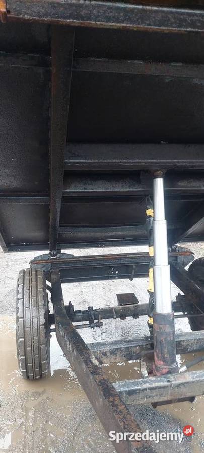 Przyczepa 1 osiową wywrotka tandem dolnośląskie Wałbrzych