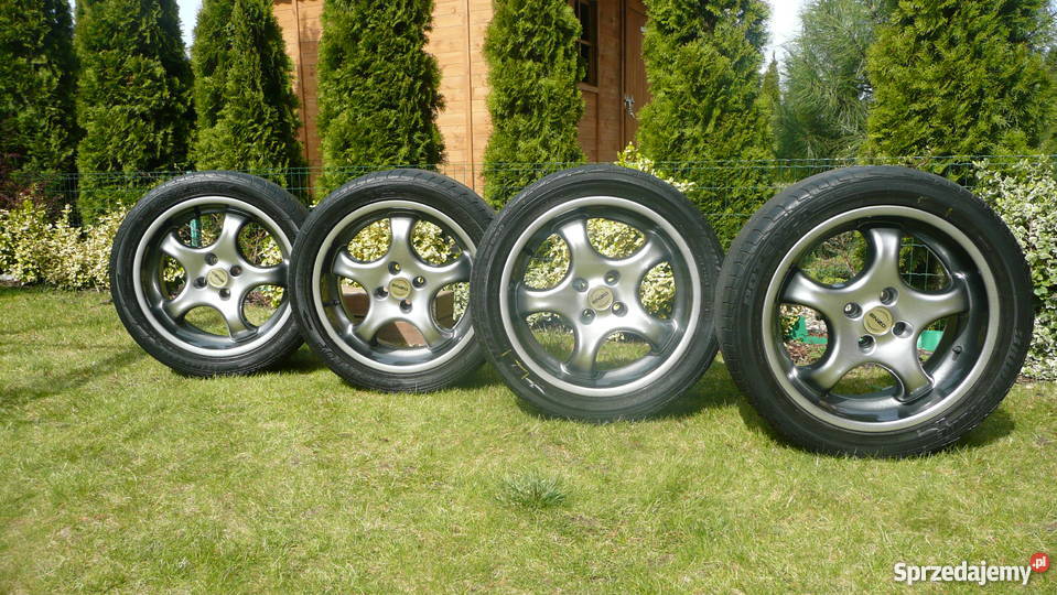 Piękne Felgi ENZO CUP 17 4 OPONY Rozmiar 17" Kalisz sprzedam