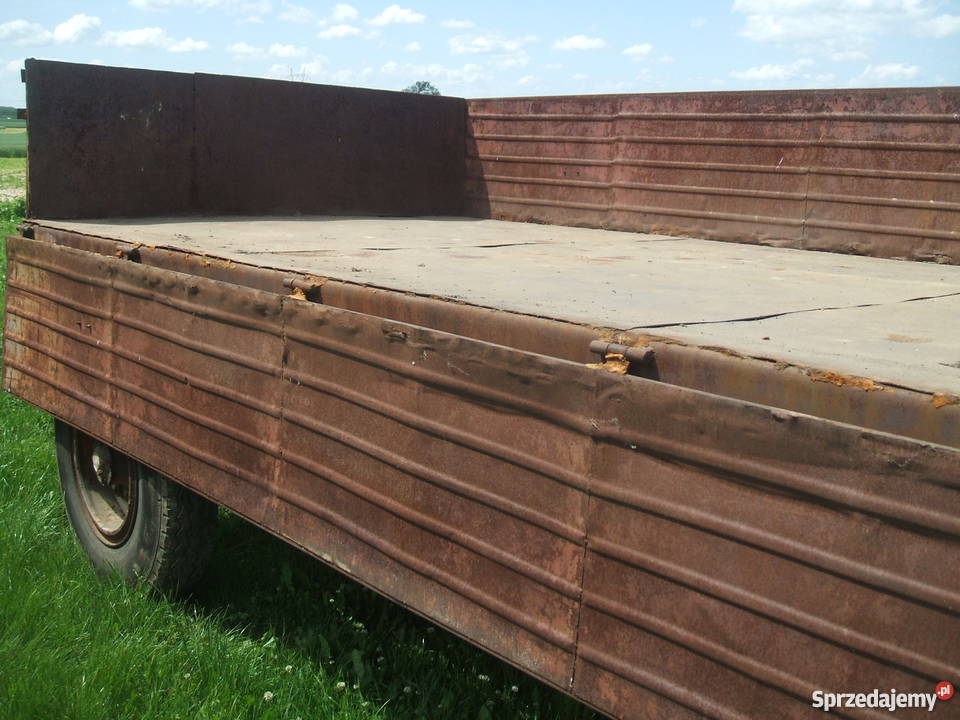 Przyczepa rolnicza D50 6 t nie wywrotka Przyczepy rolnicze