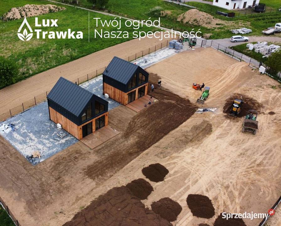 Trawa z rolki Kompleksowe przygotowanie podłoża małopolskie Nowy Sącz