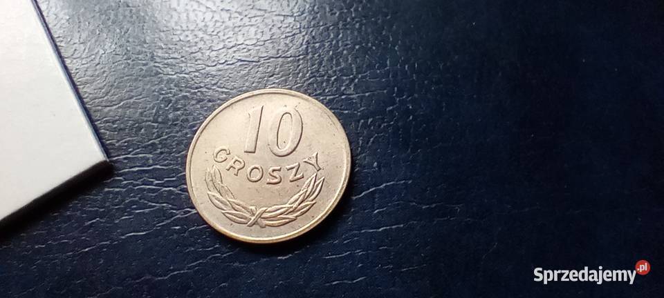 Stare monety 10 groszy 1949 MN Polska Lesko