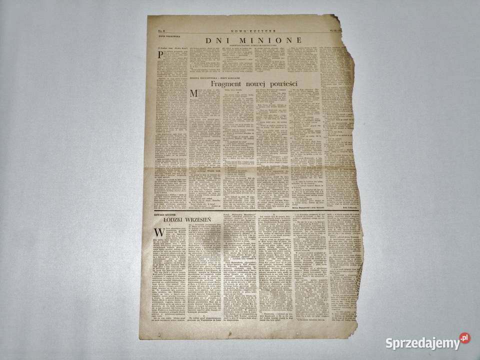 Nowa kultura tygodnik społecznoliteracki z PRL Bydgoszcz