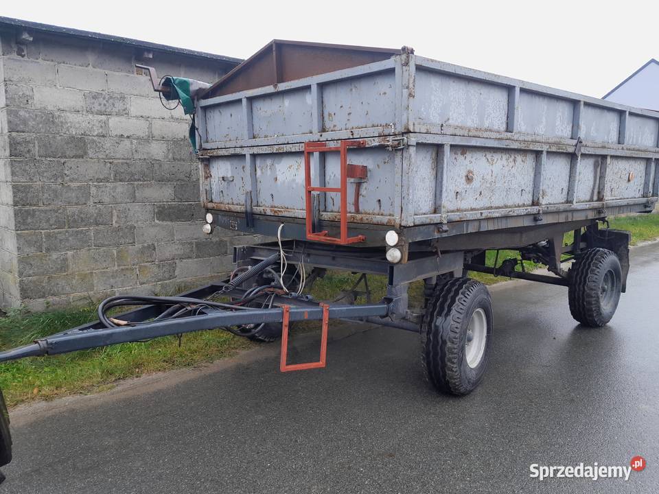 Przyczepa rolnicza D47 Wywrotka śląskie Krzepice