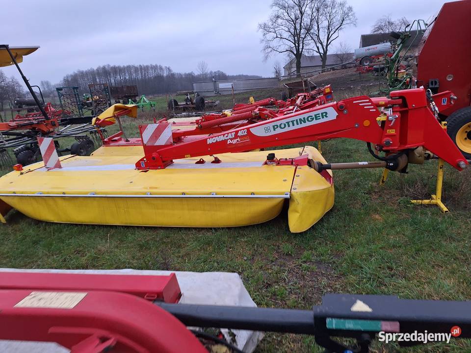 Kosiarki dyskowe pottinger claas krone Stan Maszyny zielonkowe podlaskie Łomża