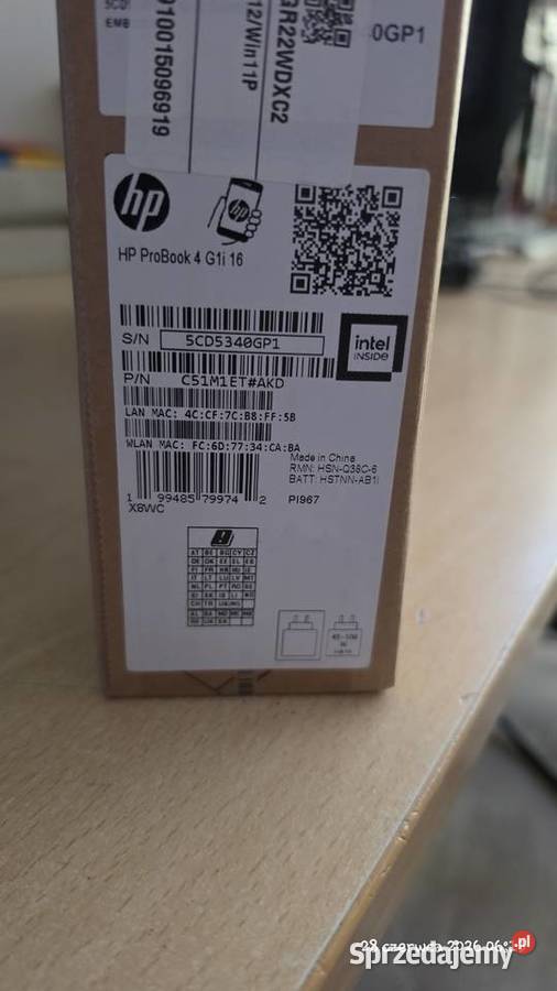 Laptop HP ProBook 4 G1I Ultra 5 mazowieckie