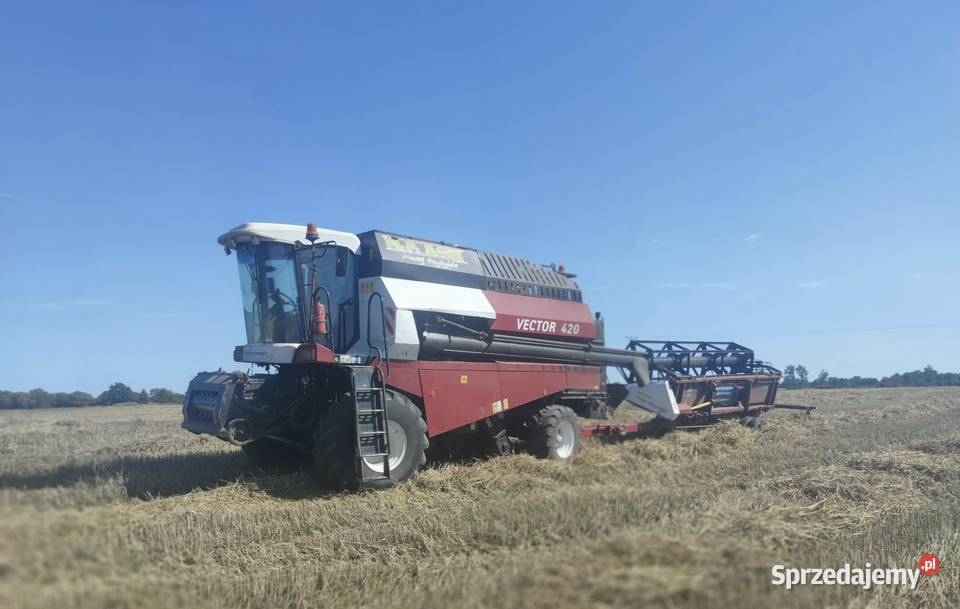 KOMBAJN ZBOŻOWY ROSTSELMASH VECTOR 420 2015r Witkowo sprzedam