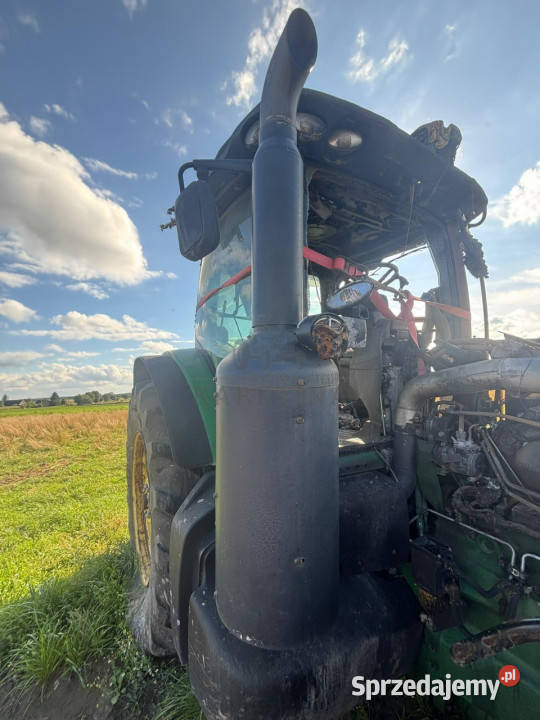 John Deere 8360R rura wydechowa RE574204 Jastrzębniki