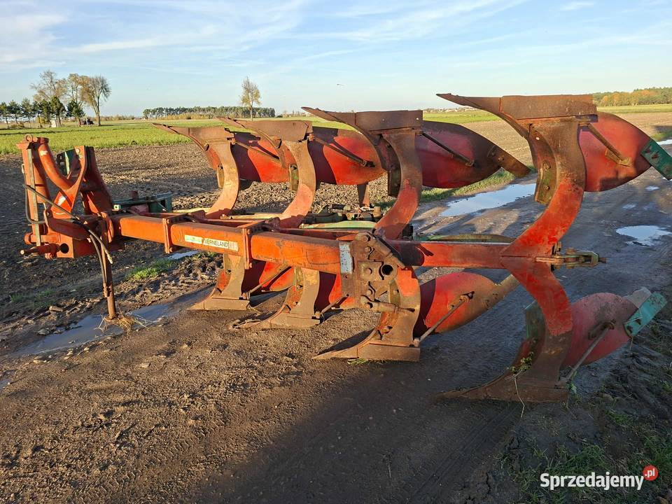 Plug kverneland 4 skibowy obrotowy resor Kverneland Borek Wielkopolski