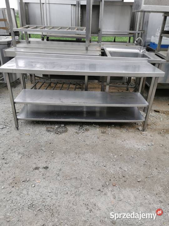 Stół roboczy 2 półki 180x60x85 wielkopolskie Krotoszyn