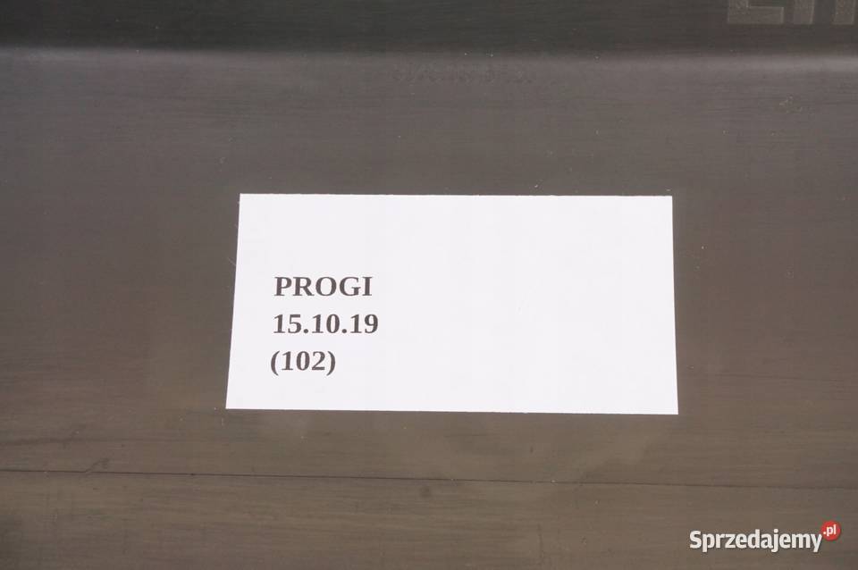 LISTWA PROGOWA LEWA PRÓG BMW X1 E84 51122990169 Części Nowy Tomyśl