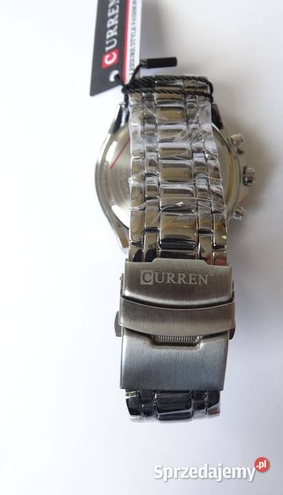 Duży zegarek męski Curren solidna bransoleta na rękę Gorzów Wielkopolski