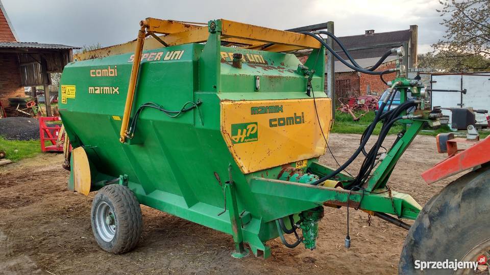 Marmix paszowóz poziomy samozaładowczy z frezem Pozostałe Lubin