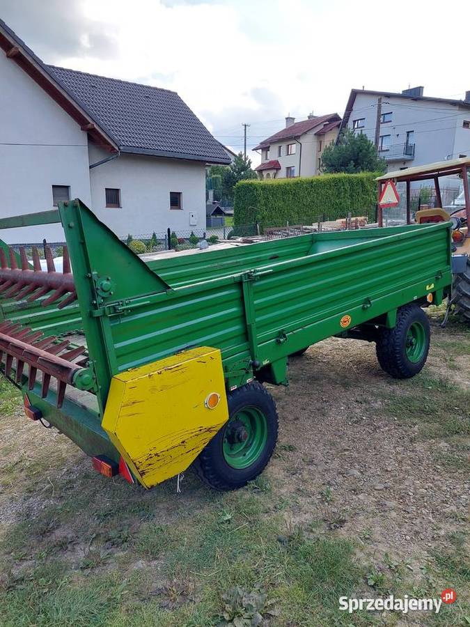 Rozrzutnik obornika Agromet 4t Świnna