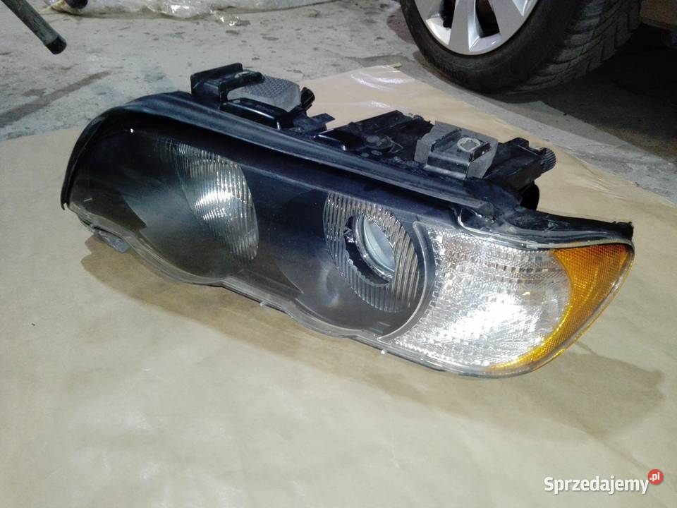 REFLEKTOR KSENON ŻARÓWKA LEWY PRZÓD BMW E53 Lampy przednie pomorskie Gdańsk sprzedam