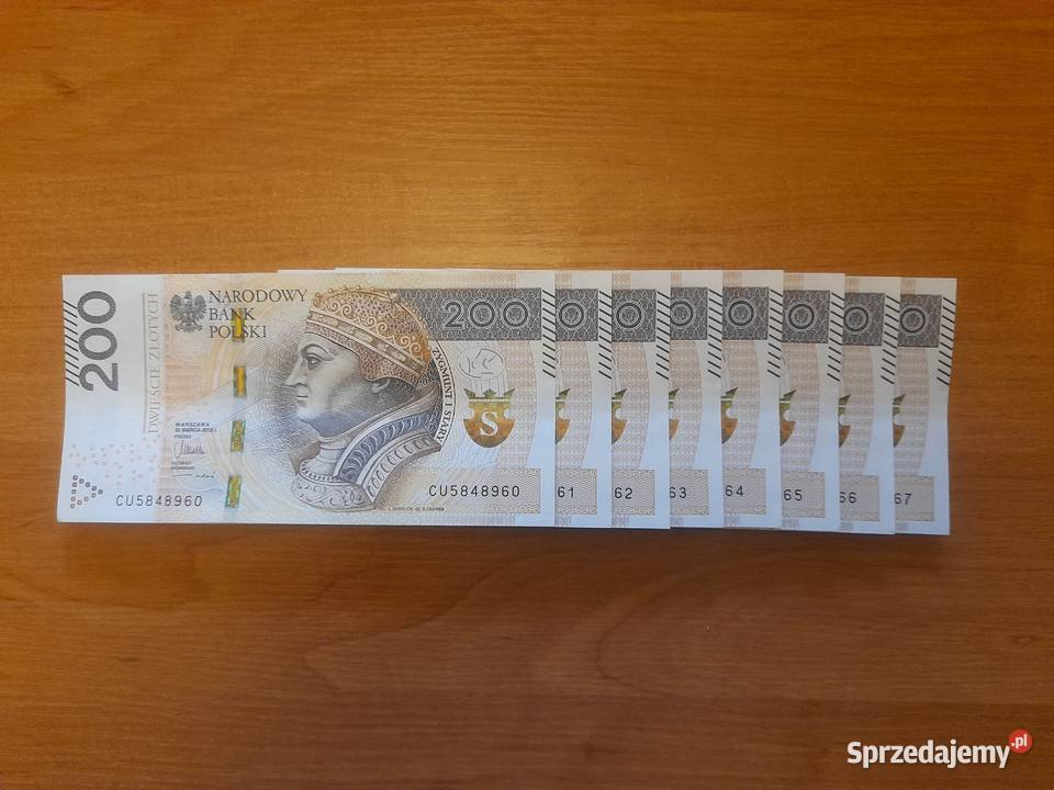 Banknot kolekcjonerski o nominale 200 CU Oleśnica