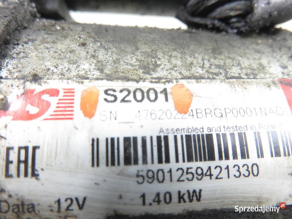 ROZRUSZNIK OPEL ASTRA H 17 CDTi S2001 małopolskie sprzedam