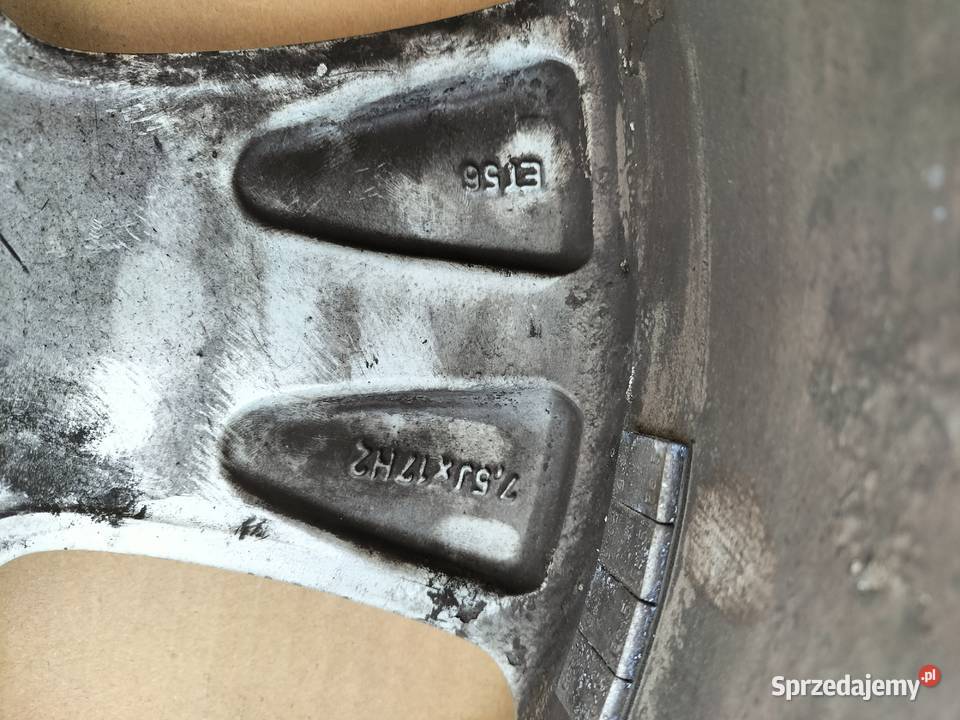 Felgi aluminiowe audi 17 Płońsk sprzedam