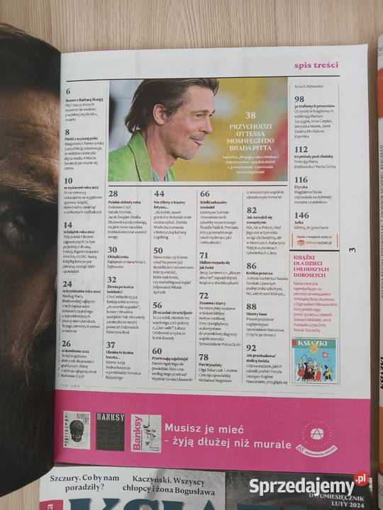 Książki Magazyn do czytania 4 numery Miłoszewski Kraków