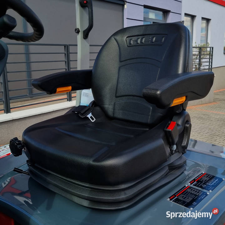 Nowy elektryczny 3kołowy wózek widłowy Heli