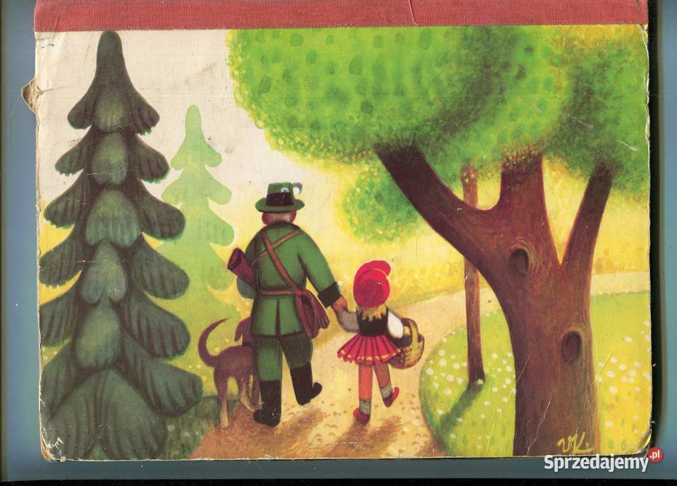 Czerwony Kapturek bajka rozkładana Szczecin sprzedam