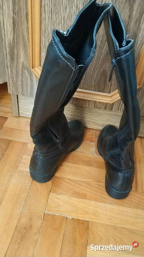 buty zmiowe jesienne kozaki skorzane damskie Pozostałe Jarosław