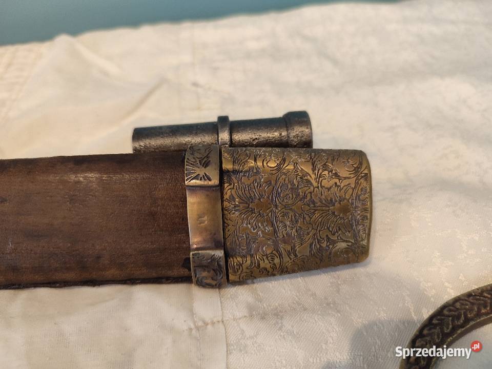 Piękna szabla carska oficerska dragonka Antyki, Sztuka, Kolekcje Łódź