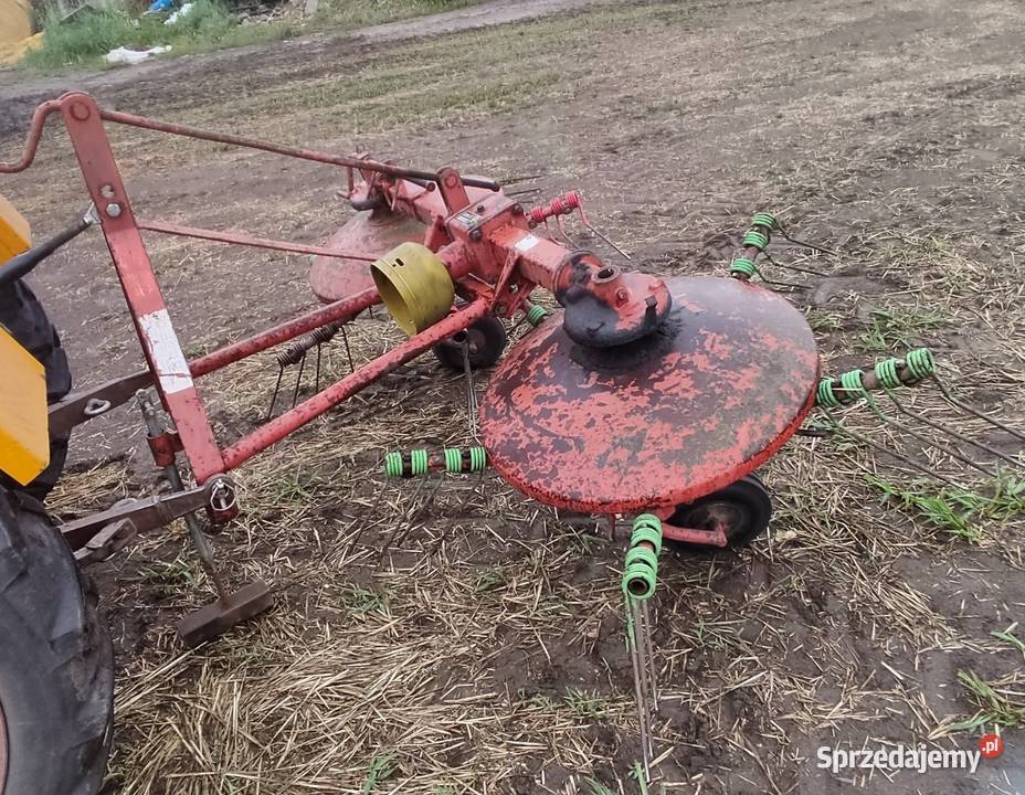 przetrząsarko zgrabiarka fella uh 320d