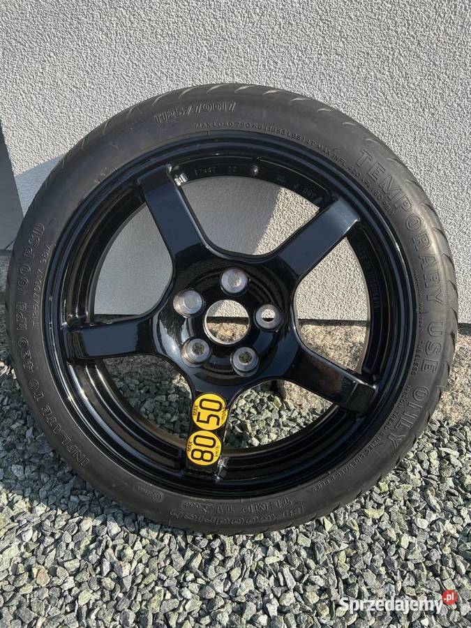 Sprzedam koło dojazdowe 5x1143 17 do TOYOTY Koła Świątniki Górne sprzedam