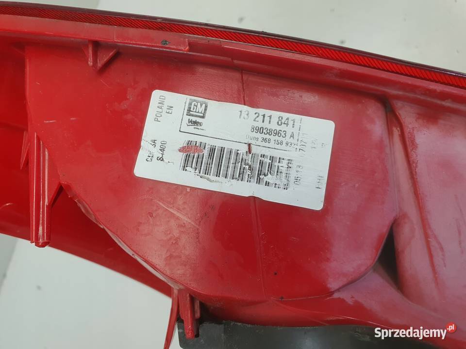 Opel Corsa D 3 drzwi TYLNA LAMPA PRAWA prawy tył Rudka sprzedam
