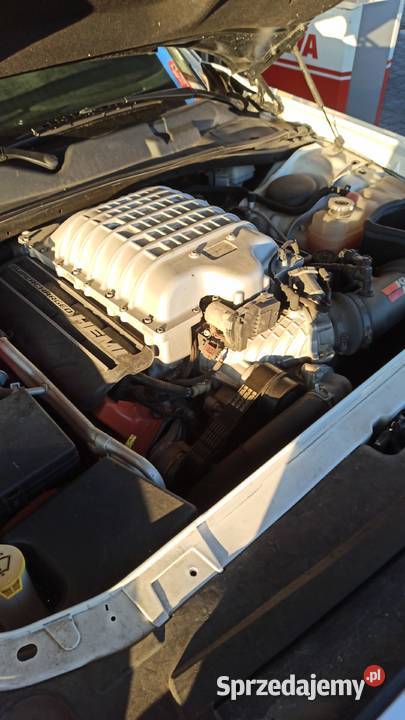 Dodge Challenger SRT HellCat 717 MANUAL widebody benzyna śląskie Częstochowa