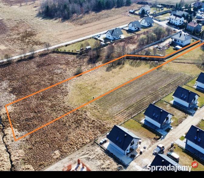 Piękna działka 3650m2 Brynica 9 Kielc WZ
