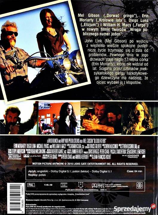 DZIEDZICTWO KRWI MEL GIBSON EDYCJA PUDEŁKOWA pełne